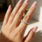 KNOBSPIN Moissanite Eternity Band Ring – GRA Certified D Color VVS1 Sterling Silver Jewelry