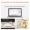 AlgoLaser DIY KIT Mini Laser Engraving and Cutting Machine