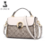 FOXER PVC leather shoulder crossbody bag