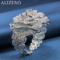 ALIZERO 925 sterling silver flower bracelet