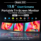 Rospider 15.6 Inch Dual Laptop Monitor – High-Definition Triple Expandable Screen Extender