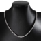 KNOBSPIN 3-Claw D VVS1 Moissanite Tennis Necklace