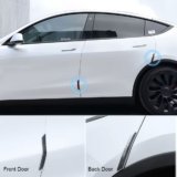 Tesla Model Y 3 Door Anti-collision Strip 4Pcs