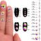 Hot fix glass flatback rhinestones