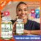 Pure garlic extract oil health capsules
