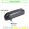 Rad Power Ebike replacement battery pack