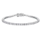 KNOBSPIN Moissanite Tennis Bracelet Silver