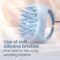 Scalp Massager Shampoo Brush for Wet Dry Hair