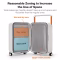Mixi large capacity travel suitcase