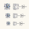 Anziw Classic D Color Moissanite Stud Earrings – Solid 925 Sterling Silver