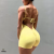 One-piece nylon padded women’s yoga jumpsuit
