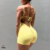 One-piece nylon padded women’s yoga jumpsuit