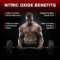 Nitric oxide booster pre-workout L-arginine supplement