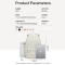 Mixi women’s 17 inch travel backpack
