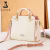 FOXER split leather women’s shoulder bag
