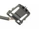 Car fuel flap cap lock actuator