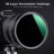 K&F CONCEPT ND1000 Neutral Density Lens Filter