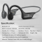 PARAMITA DG08 Bone Conduction Headphones – IPX6 Waterproof Bluetooth 5.4 Sport Headset