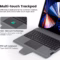 NILLKIN backlit iPad magic keyboard case