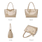 FOXER Elegant Women’s Split Leather Handbag – Luxury Designer Tote & Shoulder Bag