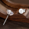 K.NOBSPIN GRA Certified Moissanite Stud Earrings