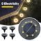 LED outdoor solar power floor lamps