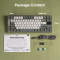 EPOMAKER RT85 75% Mechanical Keyboard – Wireless Creamy Gasket Mount with DIY Screen