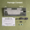 EPOMAKER RT85 75% Mechanical Keyboard – Wireless Creamy Gasket Mount with DIY Screen