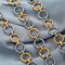 18K gold plated stainless steel chain