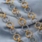 18K gold plated stainless steel chain