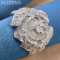 ALIZERO 925 sterling silver flower bracelet