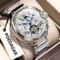POEDAGAR Luxury Business Automatic Mechanical Watch