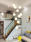 Modern Nordic LED Glass Chandelier for High Ceiling Living Rooms
