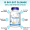 Vegocn 15-Day Gut and Colon Cleanse & Detox Capsules