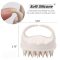 Silicone Scalp Massager Shampoo Brush Dandruff Removal