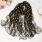 Small Dots Chiffon Bandana Scarf Summer Sunscreen Hijab