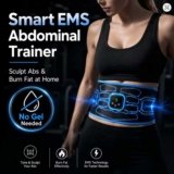 Smart EMS Abs Belt 9 Intensity No Gel