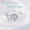 Smyoue Certified 1-5CT Moissanite Solitaire Ring