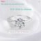Smyoue Certified 1-5CT Moissanite Solitaire Ring