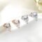 Smyoue Pear Cut Certified Moissanite Stud Earrings