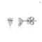 Smyoue Pear Cut Certified Moissanite Stud Earrings