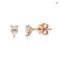 Smyoue Pear Cut Certified Moissanite Stud Earrings