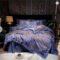 Soft Satin Jacquard Cotton Luxury Duvet Cover Set
