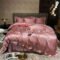 Soft Satin Jacquard Cotton Luxury Duvet Cover Set