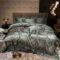 Soft Satin Jacquard Cotton Luxury Duvet Cover Set