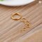 Stainless steel open jump ring set