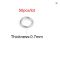 Stainless steel open jump ring set