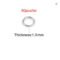 Stainless steel open jump ring set