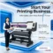 Sublimation Printer Large Format Banner Poster Printing Machine