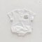 Summer Baby Cartoon Bear Crawling Bodysuit One Piece